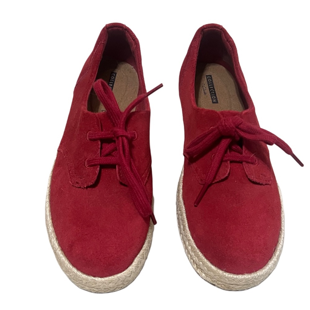 NEW! Clarks Collection Azella Jazlynn Espadrille Shoes, Size 7.5